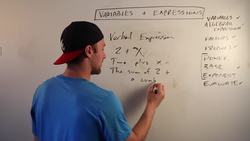 Expressions and Variables - Verbal Expressions - ALGEBRA I Instructional Video