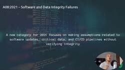 A Detailed Guide to the OWASP Top 10 - #8 Software and Data Integrity Failures Instructional Video