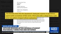 Officer resigns following mistaken traffic stop that landed woman in ICE custody News Clip