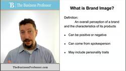 Marketing - What is Brand Image? Instructional Video