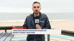 Tracking beach erosion ahead of more stormy weather News Clip