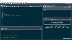 R Programming for Statistics and Data Science - If, Else, Else If Statements in R Instructional Video