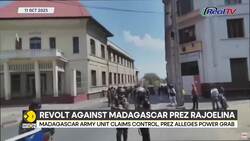 Madagascar protests: Madagascar army unit claims control, prez alleges power grab News Clip