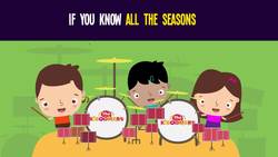 Seasons Song | Season Song for Preschool | Autumn Spring Winter Summer | The Kiboomers Instructional Video