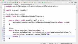 Master Java Web Services and REST API with Spring Boot- Step 18 - Internationalization for RESTful Services Instructional Video