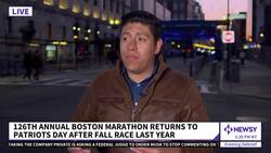 Perfect Spring Weather Greets Boston Marathon's April Return News Clip