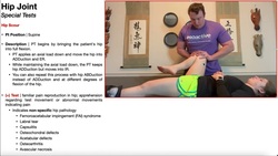 Hip Scour for Non-specific Hip Pathologies | Rationale & Interpretation Instructional Video