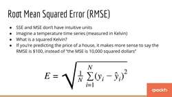 Data Science - Time Series Forecasting with Facebook Prophet in Python - Forecasting Metrics Instructional Video