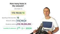 World of Computer Networking Your CCNA start - Number of Hosts Needed in a Network - Example 1 Instructional Video