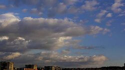 Cloudscape Dusk Stock Footage