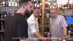 Tariffs cut deep, causing a downturn in American whiskey exports News Clip
