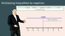Multiplying or Dividing an Inequality by a Negative Value Instructional Video