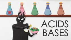 Difference between acids and bases. And why supervillains love them. Instructional Video