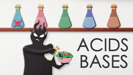 Difference between acids and bases. And why supervillains love them.
