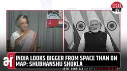 'India Looks Truly Majestic': Shubhanshu Shukla Echoes Rakesh Sharma’s Iconic 1984 Response News Clip
