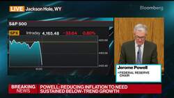 Fed Chair Powell Gives Eight Minute Speech at Jackson Hole News Clip