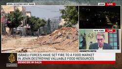 Israel ‘can’t use the excuse of fighters to starve civilians’: Kenneth Roth News Clip