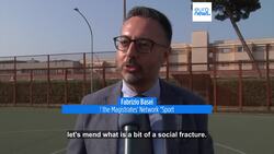 Preparing for life on the outside as Rome prison hosts 'Games of Hope' sporting event News Clip