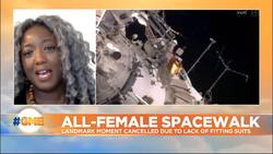 NASA forced to cancel historic all-female spacewalk over limited spacesuit sizes News Clip