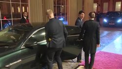 Prime Minister Trudeau arrives at Buckingham Palace for NATO reception News Clip