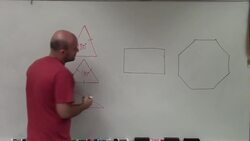How to determine the sum of interior angles for any polygon Instructional Video