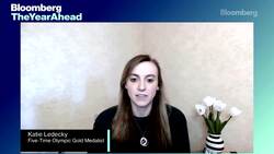 Gold Medal Olympian Katie Ledecky on Tokyo Olympics News Clip