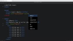 Modern Web Design with HTML5, CSS3, and JavaScript - Why Use jQuery? Instructional Video