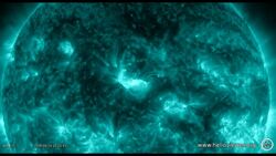 Sun Unleashed Powerful X1.11 Class Solar Flare Seen From Space Instructional Video