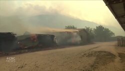 Wildfires burn in southern Greece News Clip