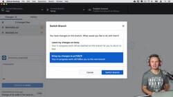 Complete Git Guide: Understand and Master Git and GitHub - Stashing Using GitHub Desktop Instructional Video