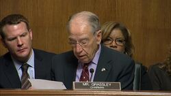 Dems walk out after Senate committee sets vote News Clip