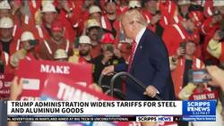Trump increases tariffs on steel and aluminum, which will likely increase consumer prices News Clip