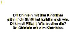 Drei Chinesen mit dem Kontrabass - Lied - Deutsch lernen Instructional Video