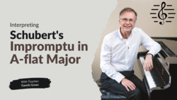 Interpreting Schubert's Impromptu in A-flat Major D.935 for Piano - Piano Interpretation Instructional Video