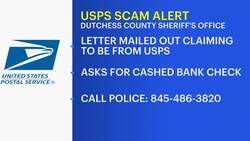 Dutchess County Sheriff's Office issues scam alert about post office survey News Clip