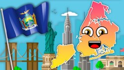 Explore The Geography & Landmarks Of New York City! Instructional Video