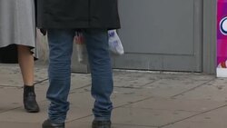 Sports Direct shop and shoppers on Oxford Street News Clip