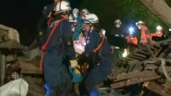 Baby pulled alive from Japan quake rubble News Clip