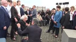 CLEAN : At Berlin's Holocaust memorial, US, Germany urge fight against resurgent anti-Semitism News Clip