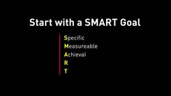 Setting and Achieving SMART Goals Instructional Video