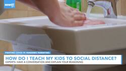 Pandemic Parenting: How Do I Explain Why We're Staying Home? News Clip