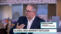 JPMorgan's Lysaght 'Cautiously Optimistic' on M&A Outlook News Clip