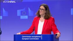 The EU Commissioner plays down Trump's trade tariffs on imports of cars News Clip