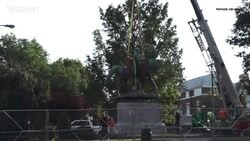Charlottesville Robert E. Lee Statue to be Melted and Turned Into Art News Clip