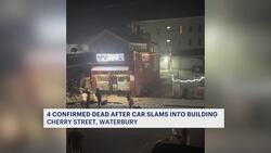 Police: 3 brothers among 4 killed after car crashes into Waterbury building News Clip
