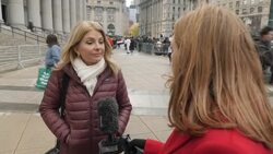 Interview with Lisa Bloom at the Maxwell trial News Clip