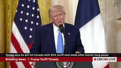 Trump says tariffs against Canada 'will go forward' next week | Hanomansing Tonight Instructional Video