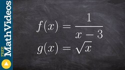 Evaluate the Composition of a Radical and Rational Function Instructional Video