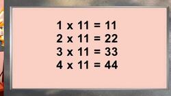 Eleven and Twelve Tables Instructional Video