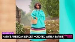 Native American Leader Honored With Barbie Doll News Clip